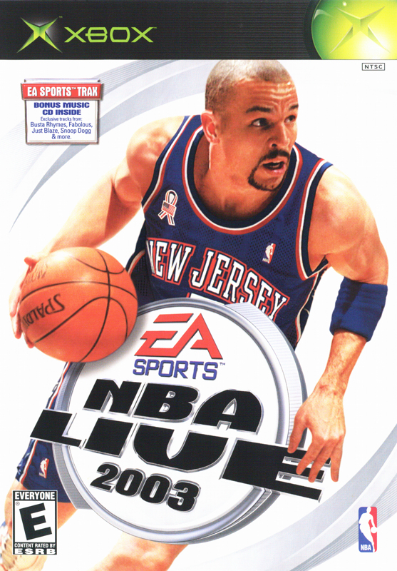 NBA Live 2003 box art for Xbox